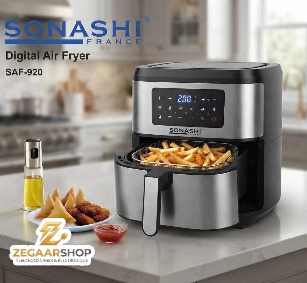 قلاية الهواء الرقمية AIRFRYER SONACHI SAF-920 9.2 litre