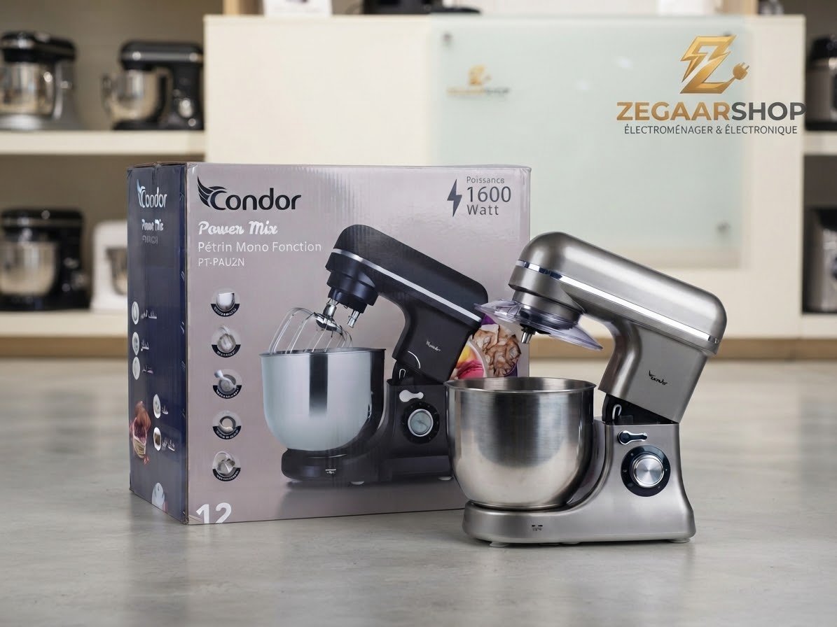 عجانة كوندور باور ميكس 1600 واط - 8 litre Condor Power Mix (PT-PAU2N) - الصورة 3