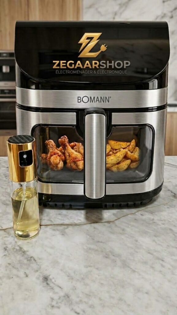 قلاية هوائية بومان 9 لتر  - AirFryer BOMANN FR 6157 GB