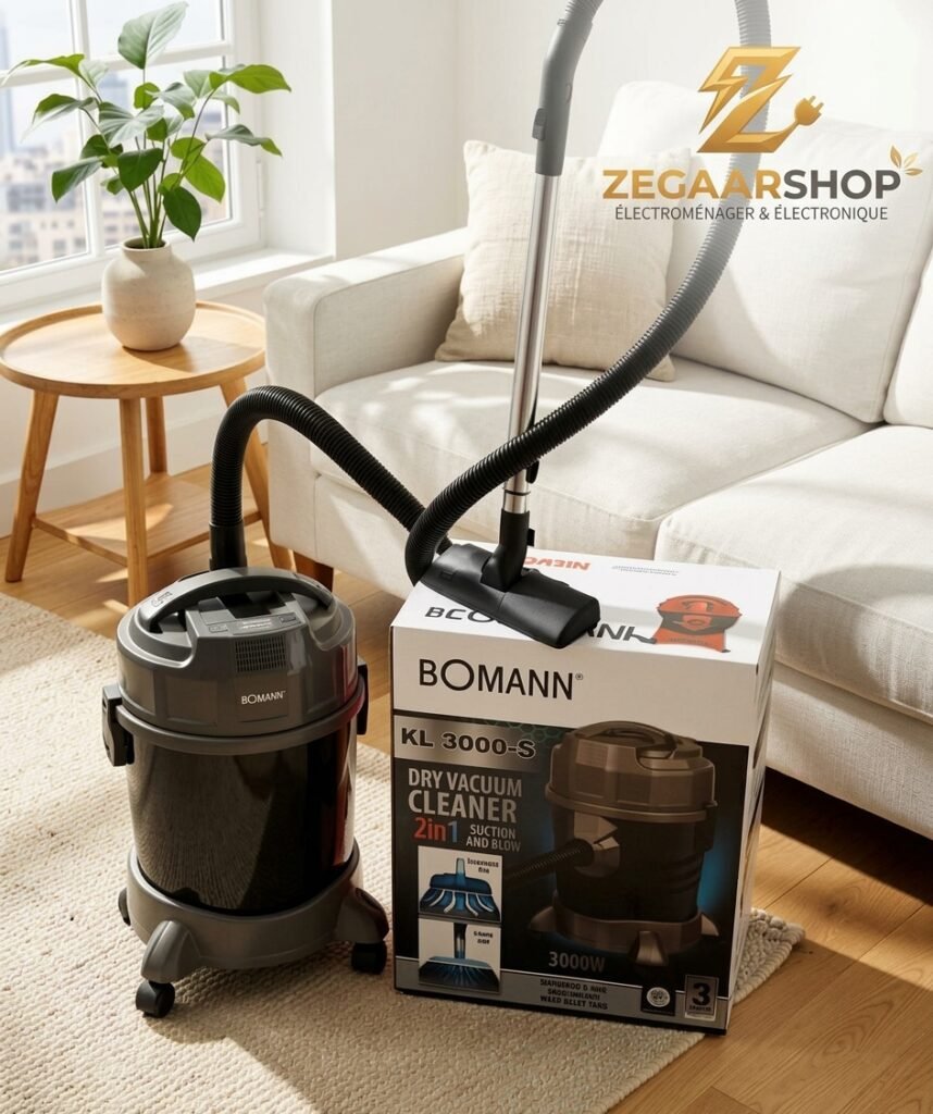 Aspirateur de Poussière & Souffleur 2 en 1 BOMANN - 3000W (KL 3000-S)