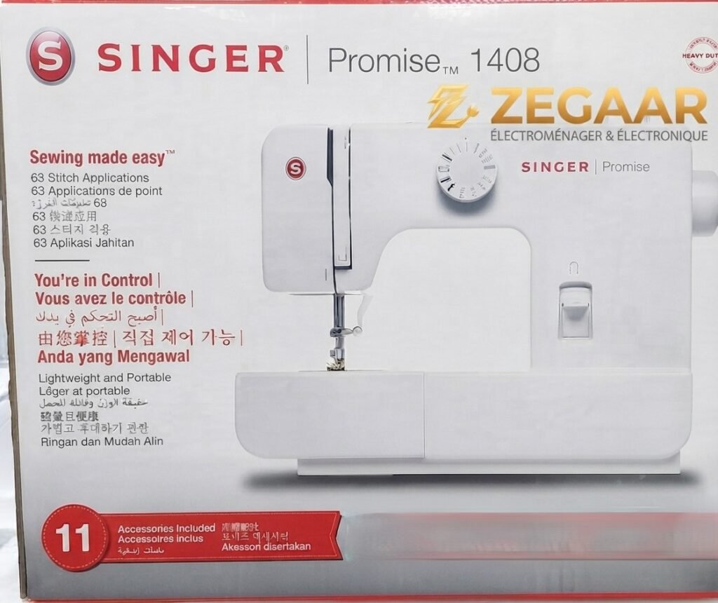 آلة الخياطة الكهربائية Machine à Coudre Singer Promise 1408