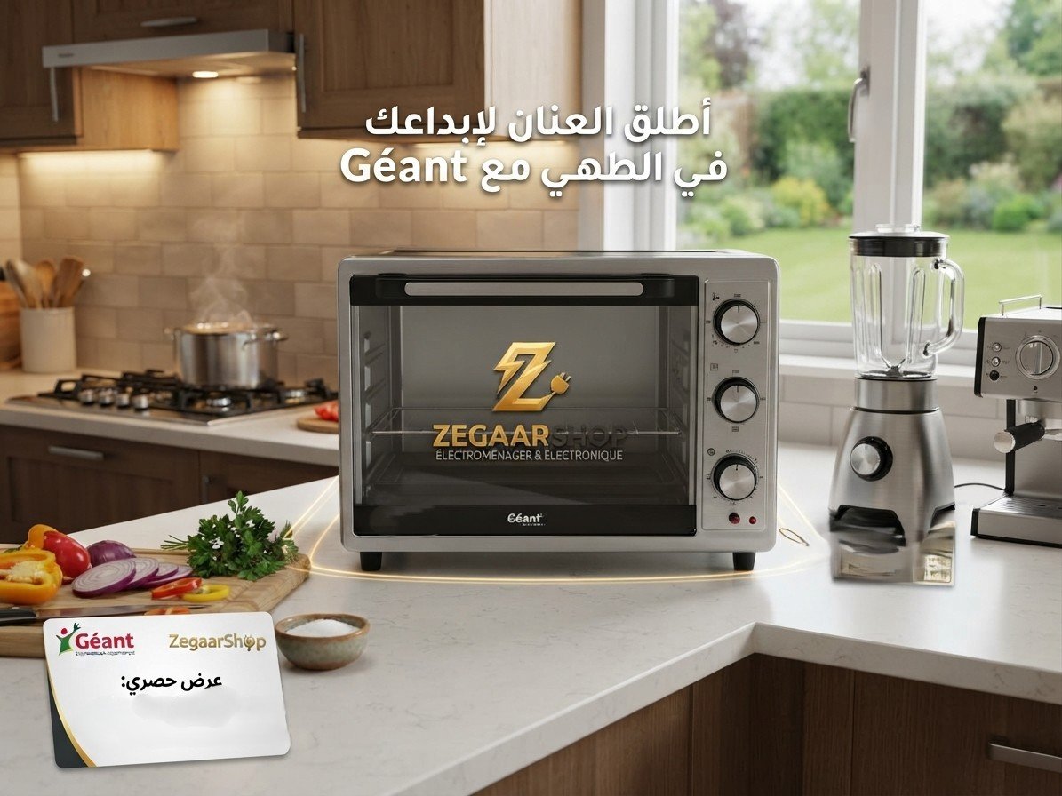 فرن الكهربائي الفاخر منFOUR Géant 45L - الصورة 2