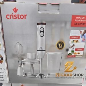 الخلاط اليدوي الاحترافي متعدد الوظائف 3 في 1 من cristor (موديل HB-K55BN)