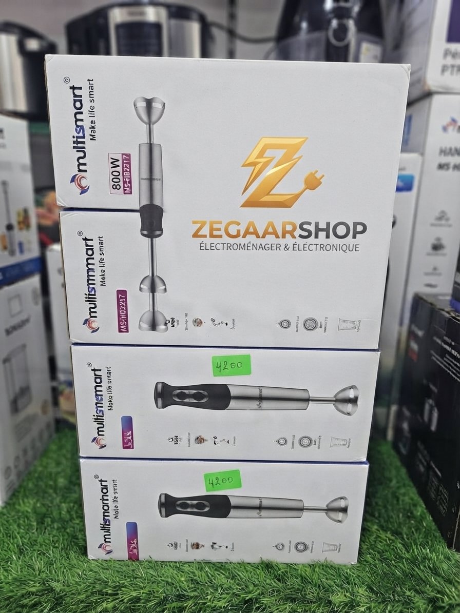 خلاط يدوي Hand Blender Multismart MS-HB3210 MS-HB3207 - الصورة 4