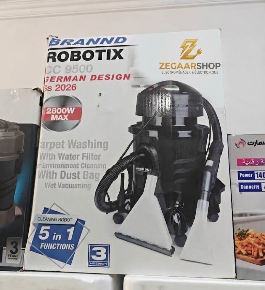 ROBOTIX VC 9500 — Aspirateur Multifonction 5-en-1