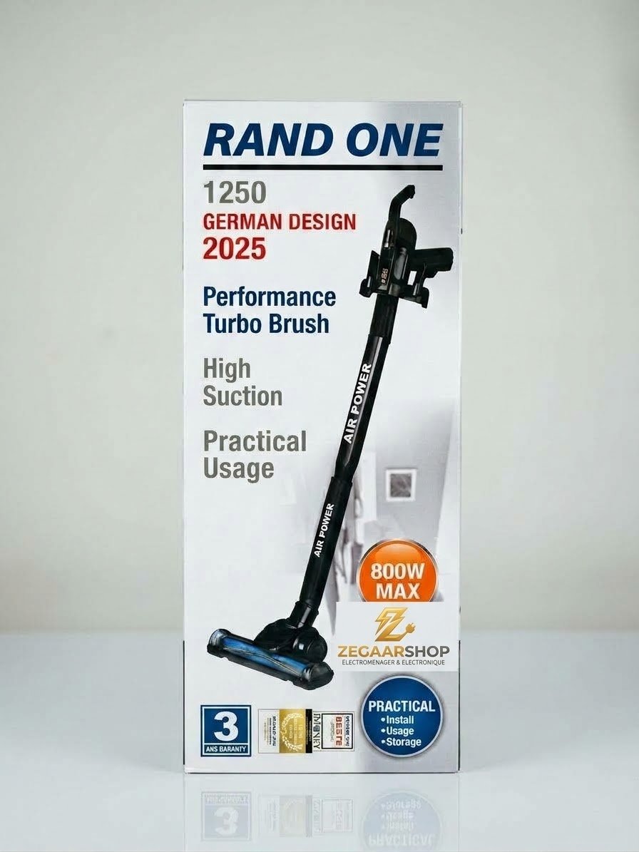 المكنسة الكهربائية ASPIRTAEUR RANND ONE 1250 - الصورة 2